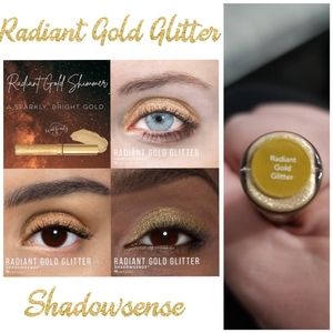 Radiant Gold Glitter Shadowsense